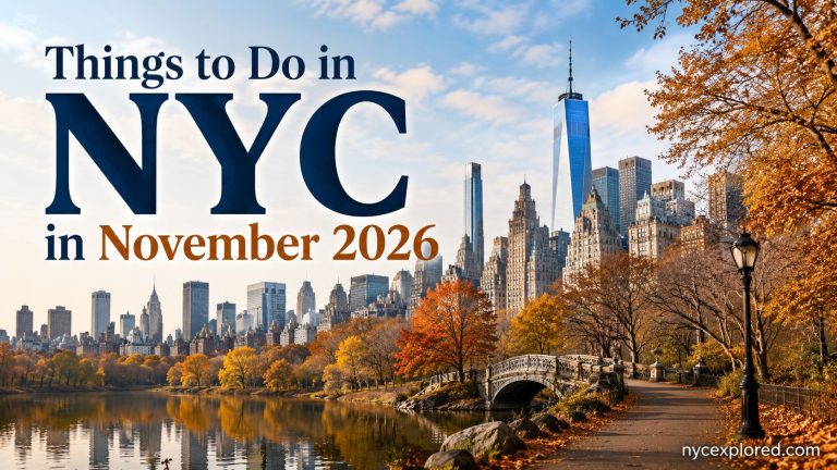 Things To Do in NYC in November