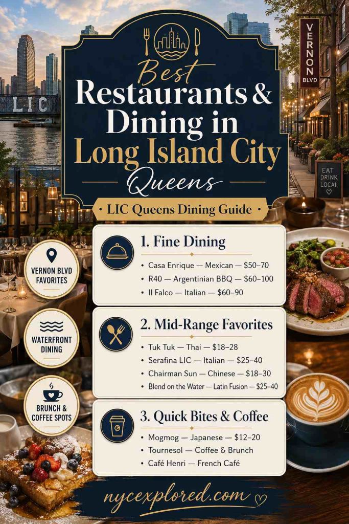 Best Restaurants & Dining in Long Island City neighborhood 