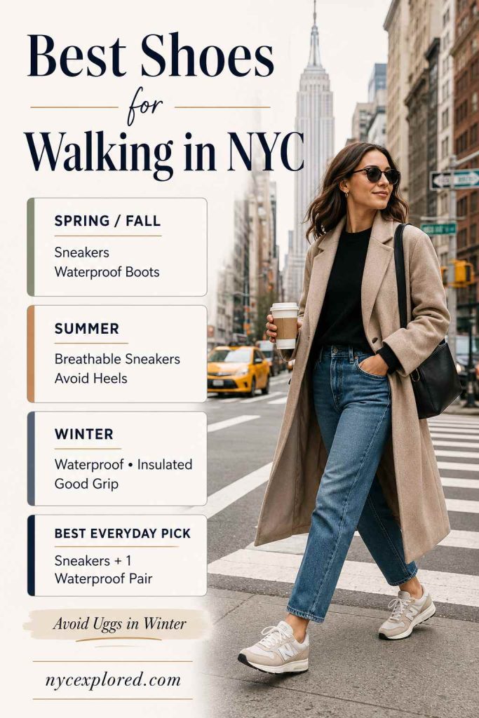 Best Shoes for Walking in NYC