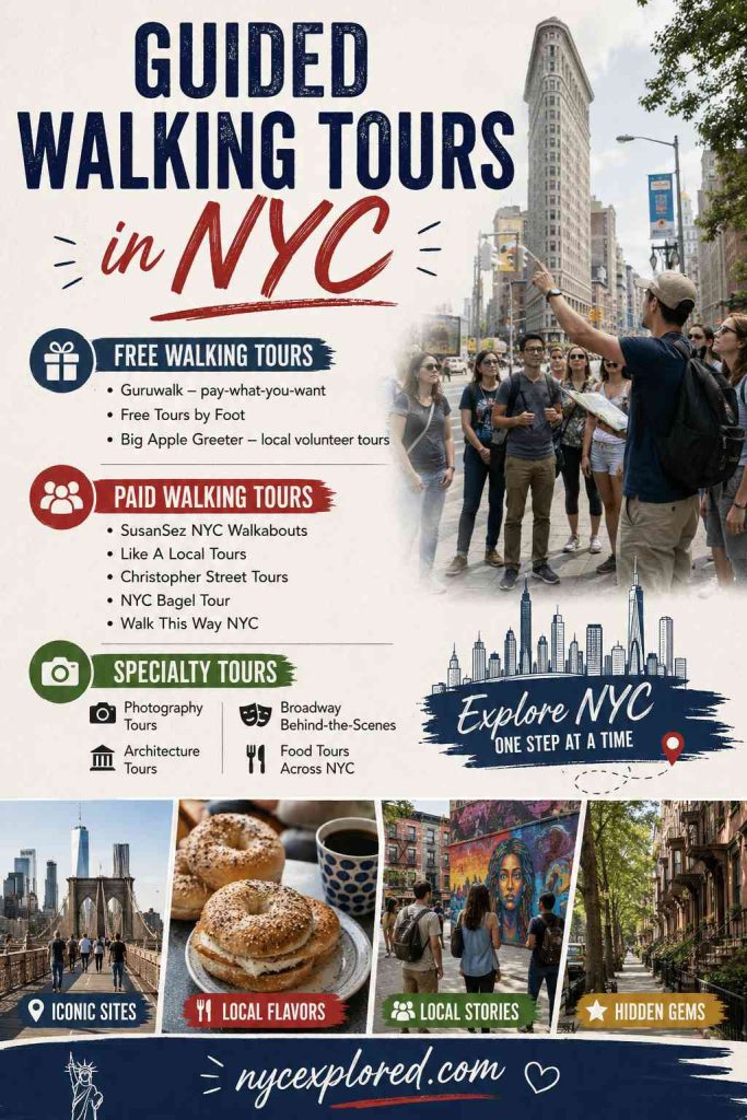 Guided Walking Tours in NYC