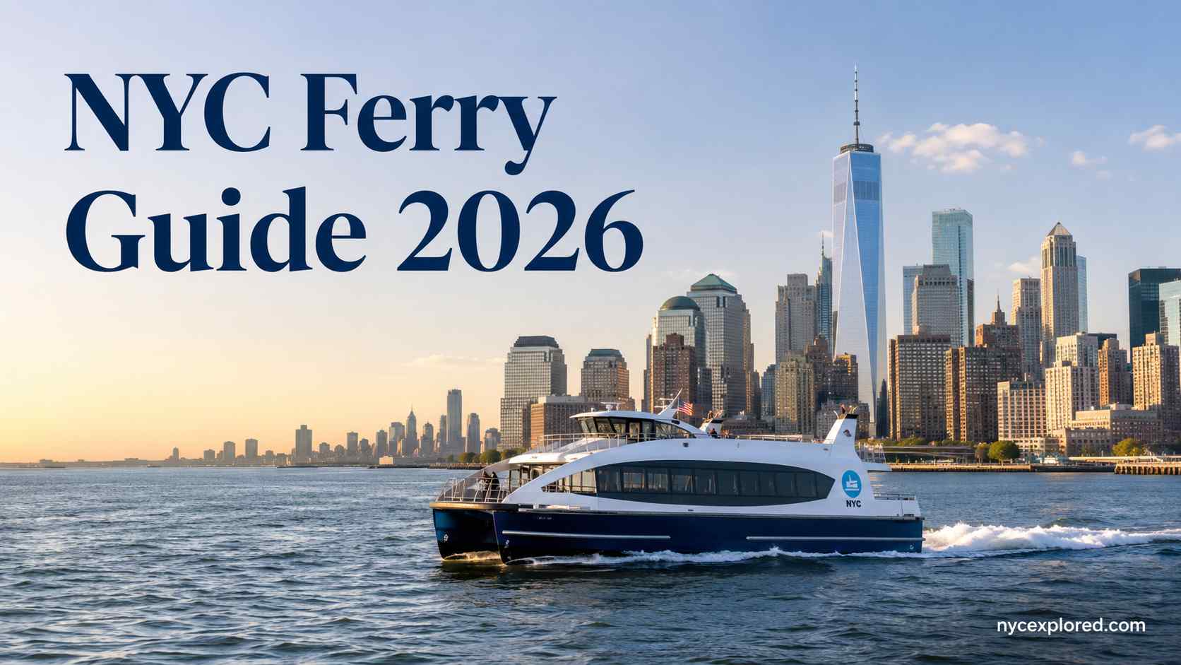 NYC Ferry system