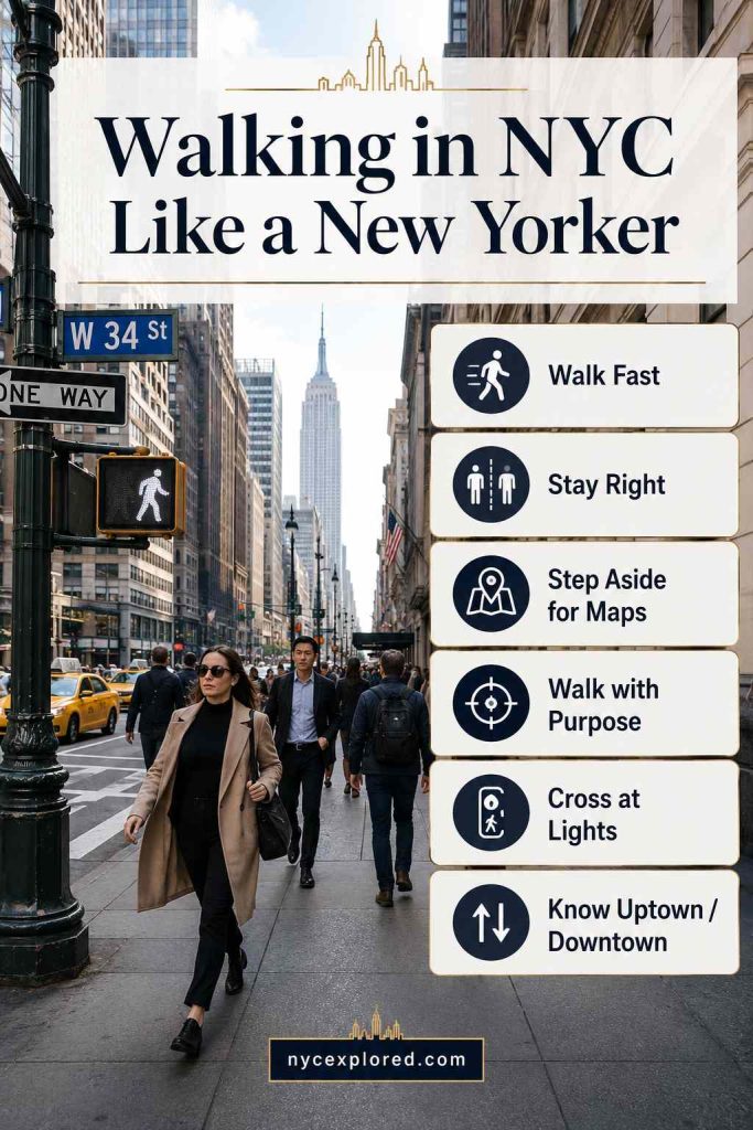 The Basics Walking in NYC Like a New Yorker