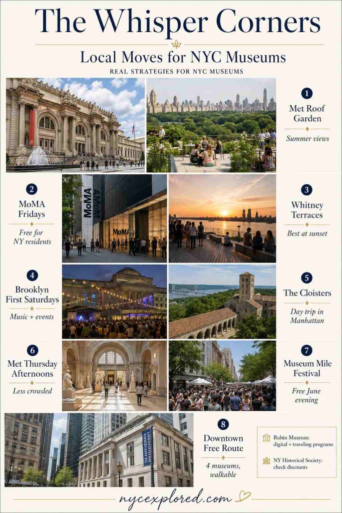 The Whisper Corners Local Moves for NYC Museums