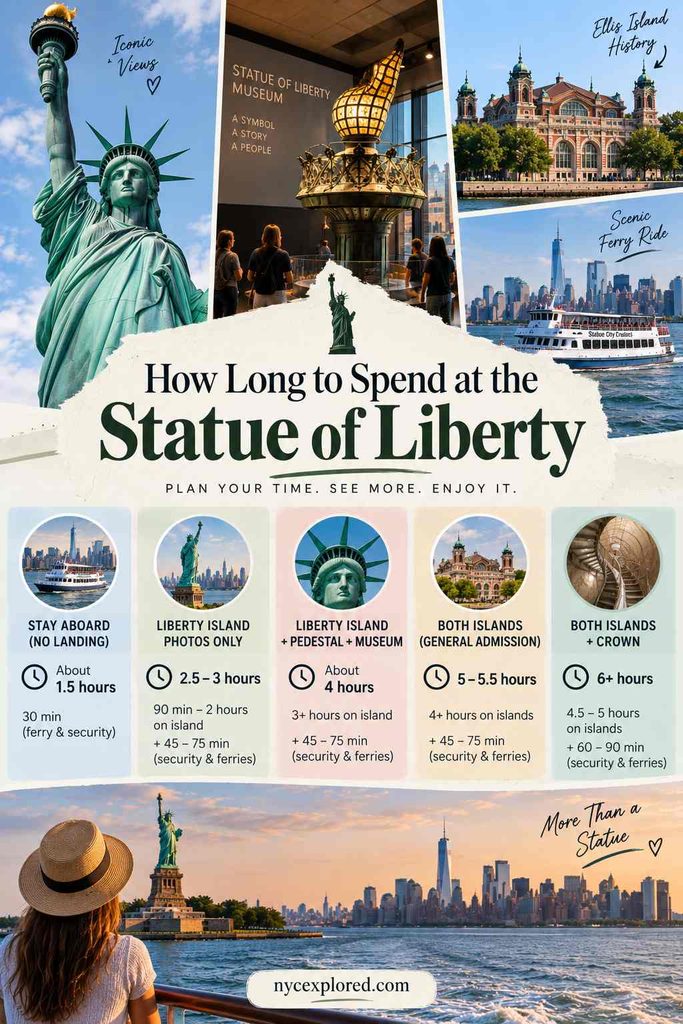 How Long to Spend at the Statue of Liberty