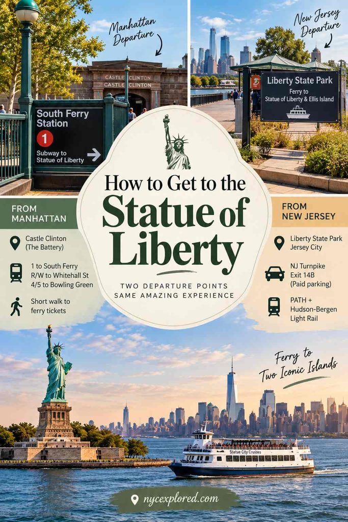 How to Get to the Statue of Liberty