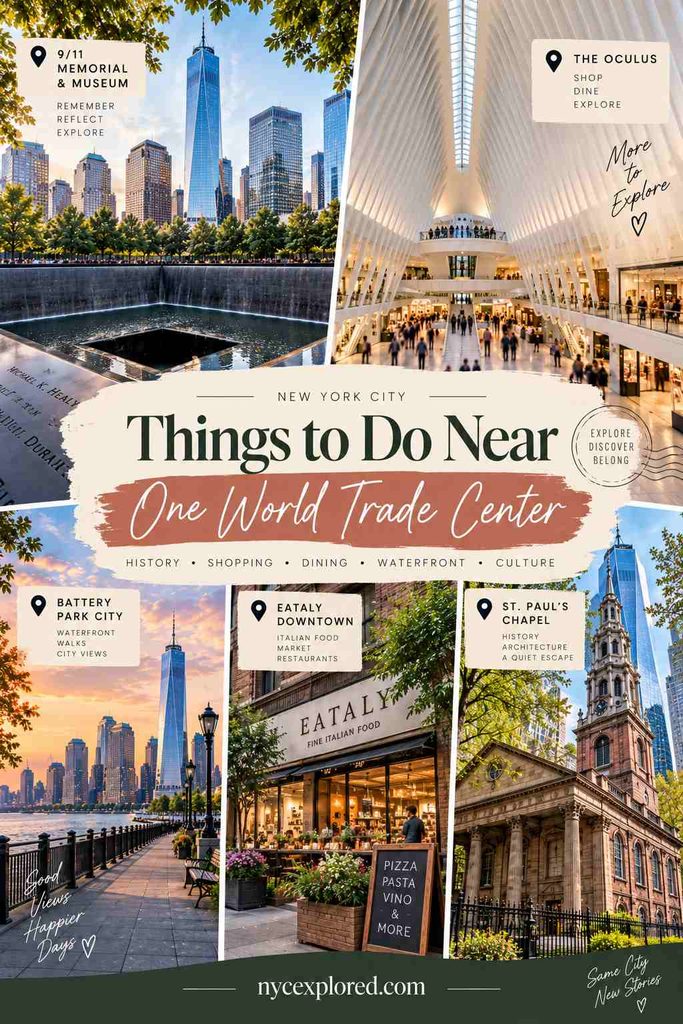 Things to Do Near One World Trade Center 1
