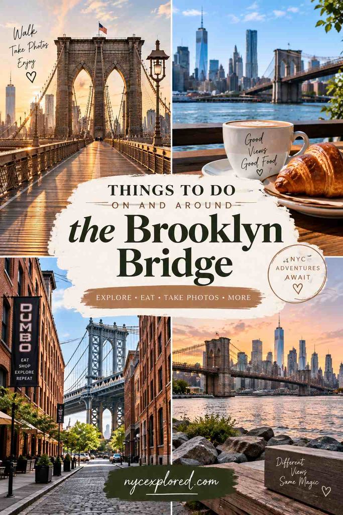 Things to Do on and Around the Brooklyn Bridge